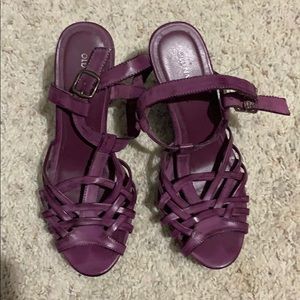 Purple heels